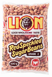 Dried Red Speckled Sugar Beans